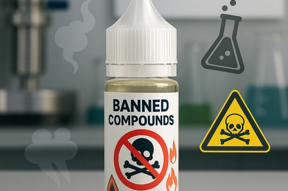 E-liquidy pod lupą normy PN-EN 17648:2022 – zakazane składniki i toksykologiczna szara strefa