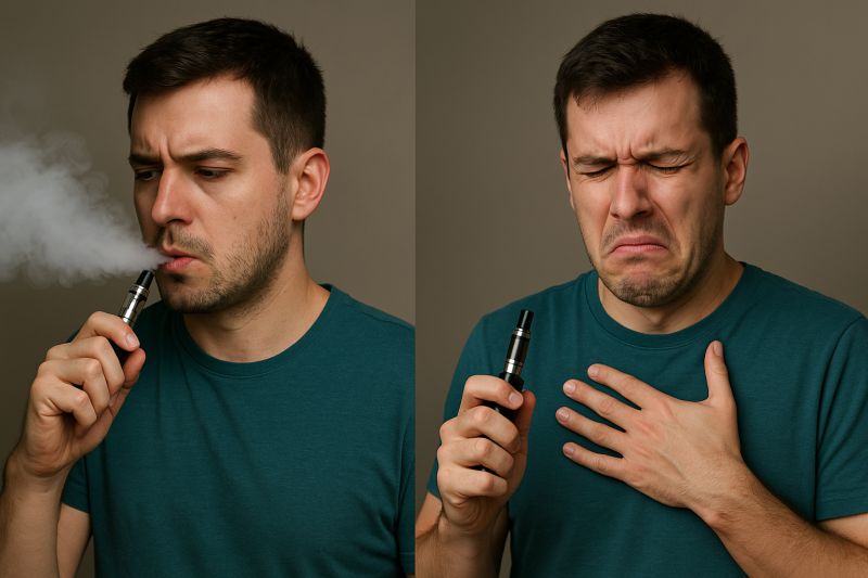 Dry Puff in E-Cigarettes: How Dry Hits Increase Toxic Aldehydes in Vape Aerosol