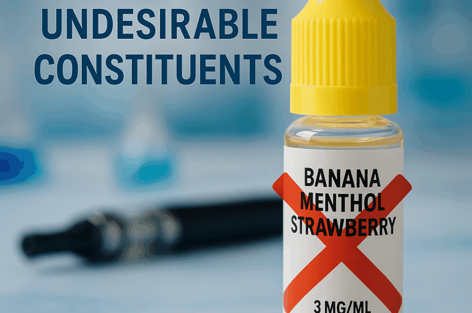 Jakie związki są zakazane w e-liquidach? (Część 1)